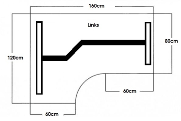 Zit/sta Wing Premium elektrisch 160x120 cm